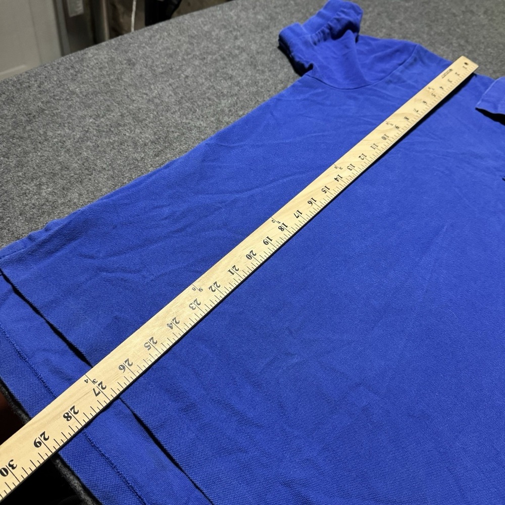 VTG 90s Polo Ralph Lauren Mens Polo Short Sleeve Shirt Mens L Preppy Golf Retro - Picture 7 of 7
